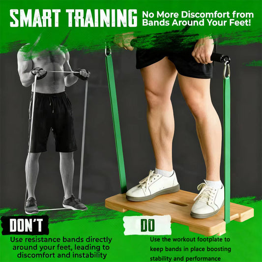 New Fitness Resistance Training Foot Plate