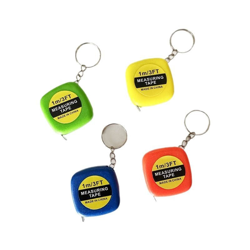Small Tape Measure With Keychain Gift Ruler Mini Steel Measuring Tape