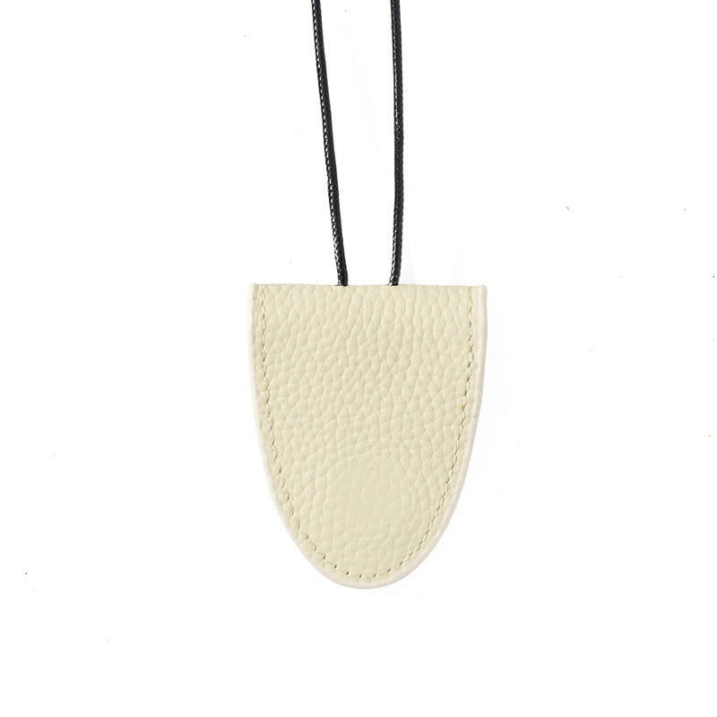 First-layer Cowhide Neck-hanging Magnetic Outdoor