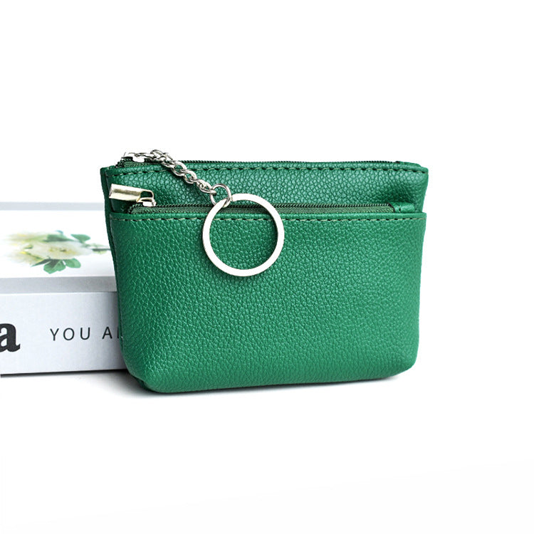 Women's Korean-style Soft Leather Fashionable Key Wallet
