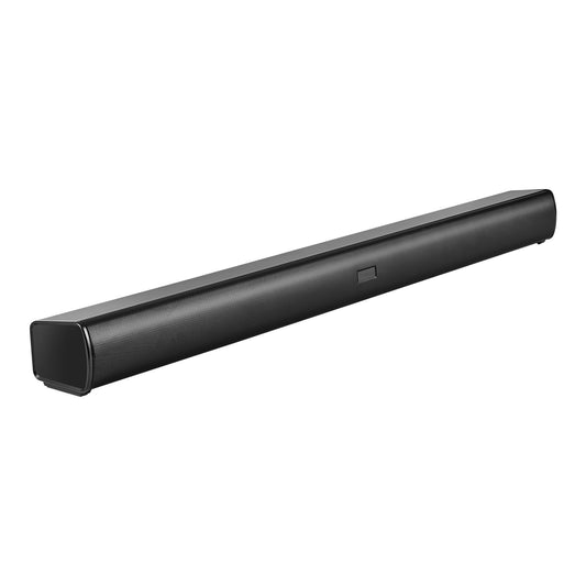 Sound Bar For Smart TV, 2.1 Channel, 35-Inch Compact Soundbar TV Speakers With Built-In Subwoofer For Projector, Bluetooth AUX Connection, Easy Setup, 120W Surround Sound System For Home Audio