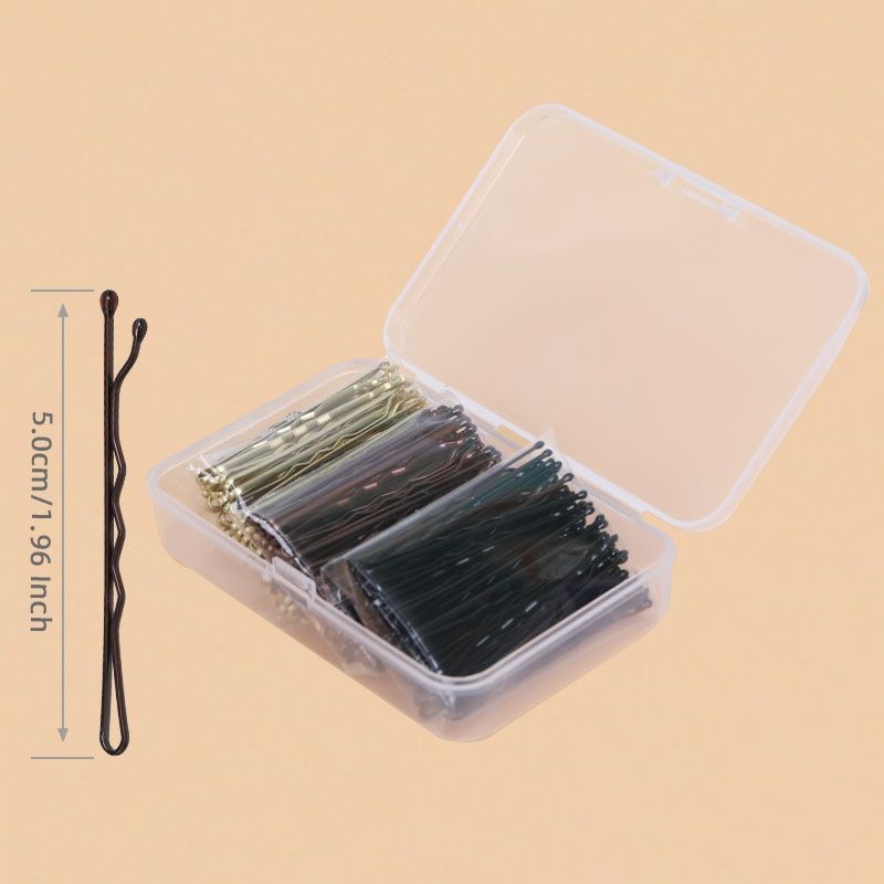150 Piece Boxed Steel Hair Clips