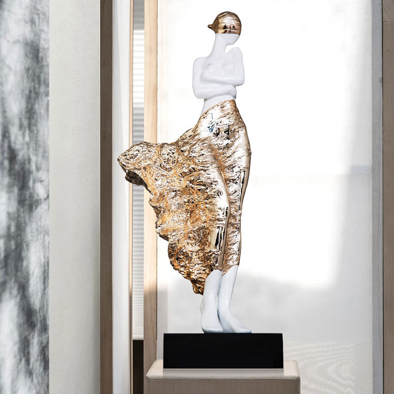 Light Luxury Beauty Characters Sculptured Ornaments