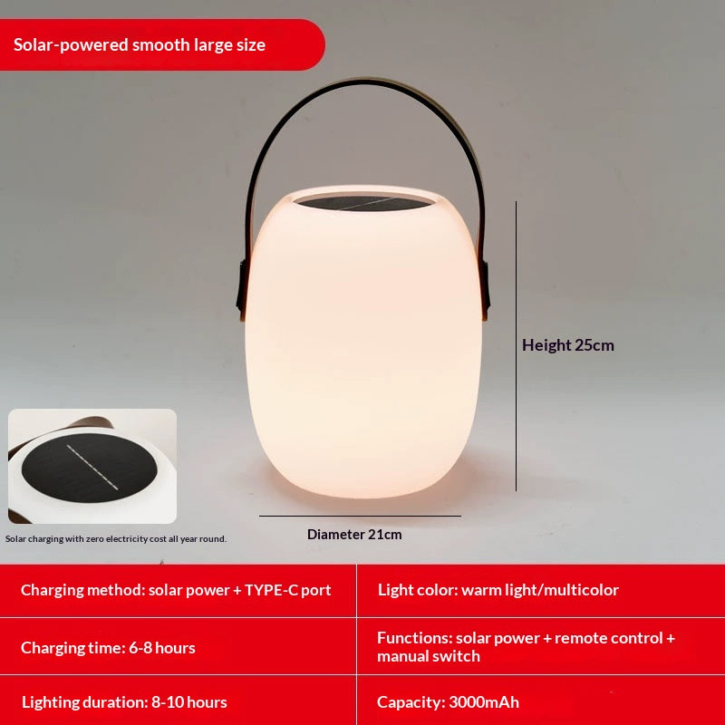 Portable Outdoor Solar Yard Light For Charging