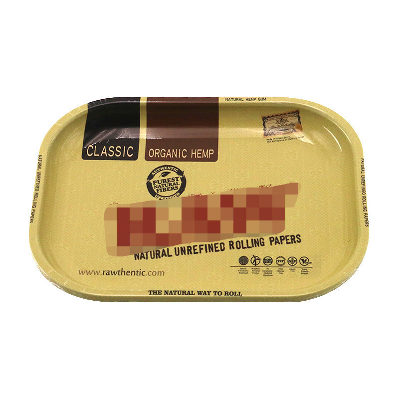 Storage Cigarette Tray Metal Smoking Set Accessories