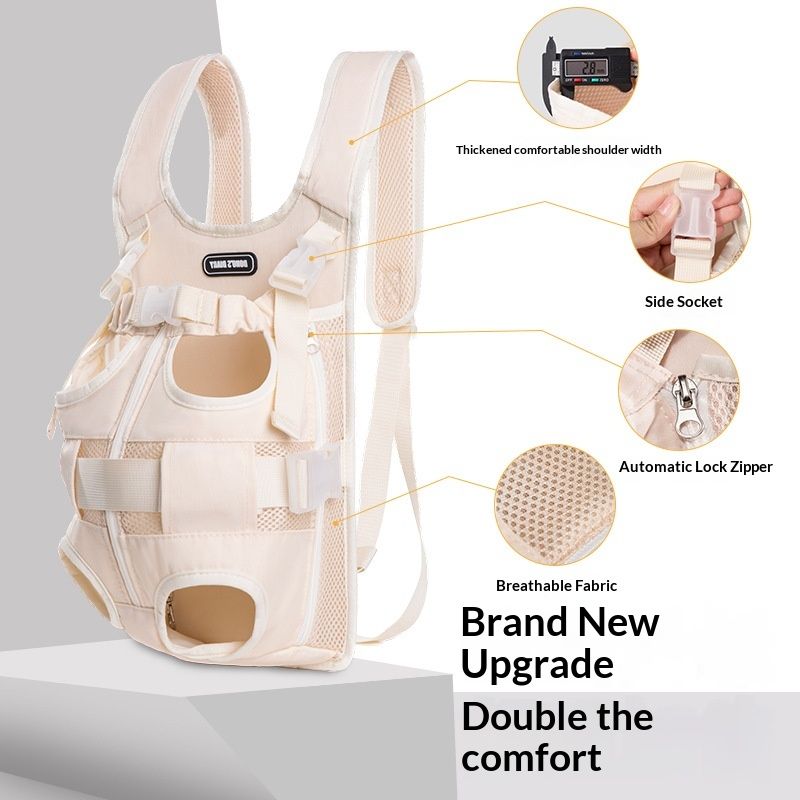 Hug-style Medium-to-small Pet Carrier Backpack For Outings