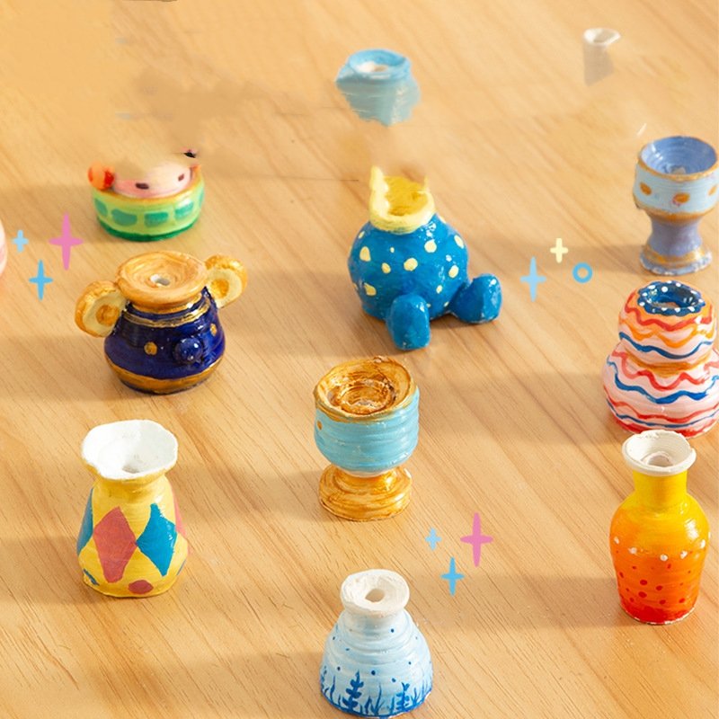 Children's Potter's Wheel Electric Clay Turntable Handmade Diy Polymer Clay Burn-free Brickearth Boy Toys