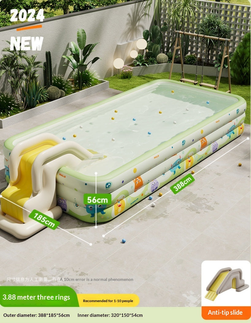 Thickened Inflatable Kids Swimming Pool Home Water Play Pool