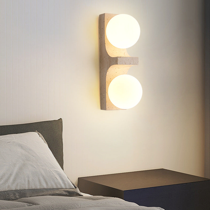 Simple Home Yellow Sandstone Ambient Decorative Strip Wall Light