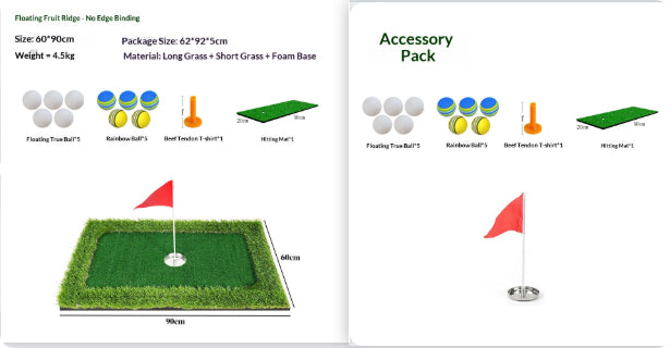 Golf Mini Water Green Outdoor Putting Practice Golf