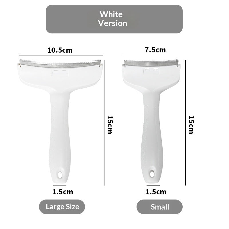 Pet Macaron Curved Blade Hair Removal Comb