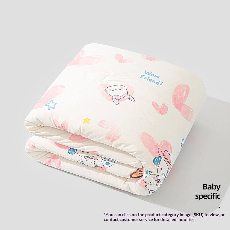 Summer Cooling Quilt Skin-Friendly Kindergarten Blanket