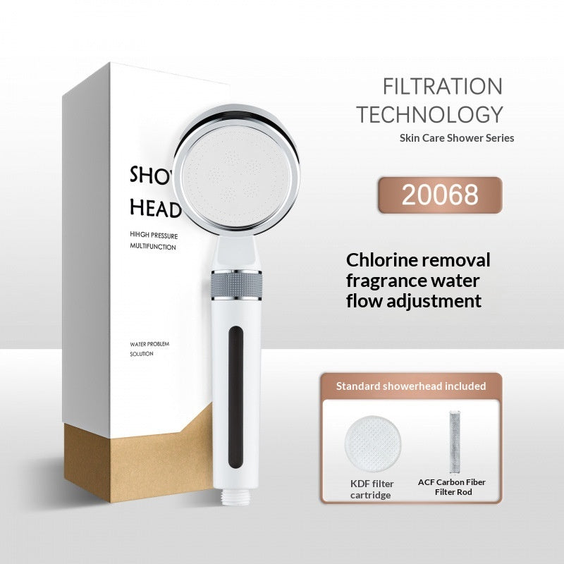 Household Antibacterial Beauty Fragrance Showerhead For Chlorine Removal