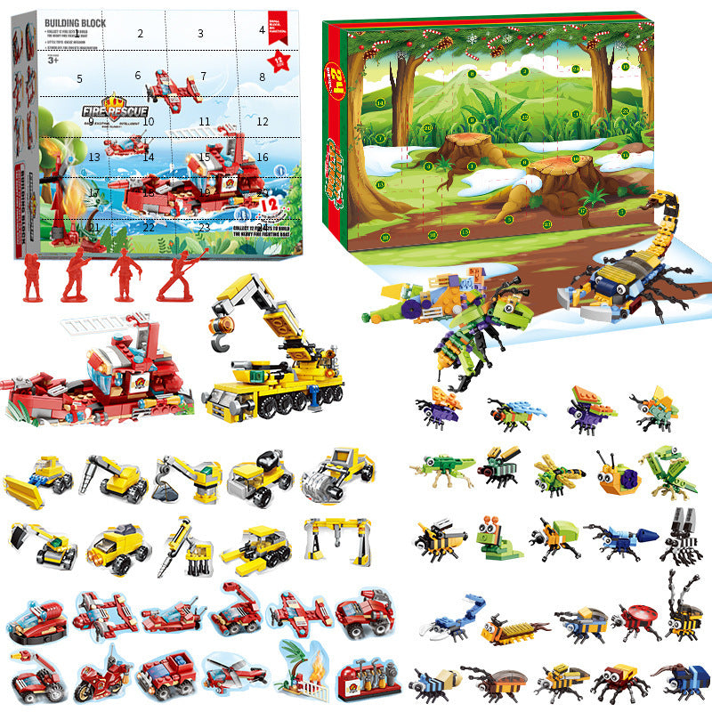 Christmas Tree Building Blocks Christmas Blind Box Christmas Gifts