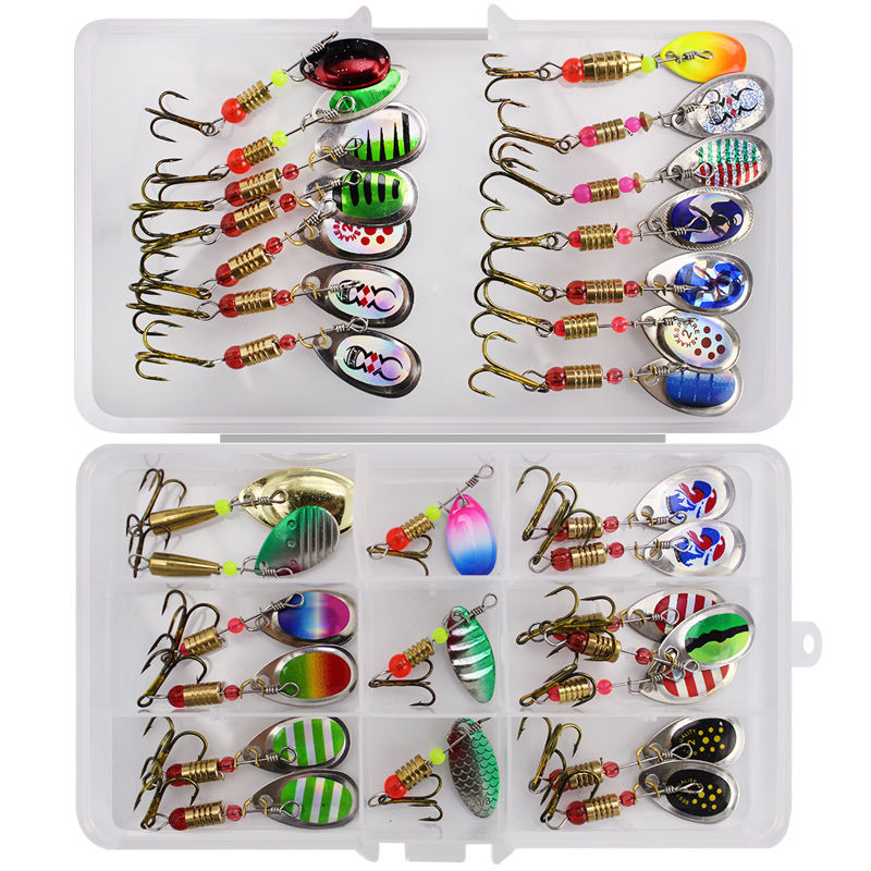 Tossing Type Lure Composite Iron Sheet Fishing Gear Accessories Suit