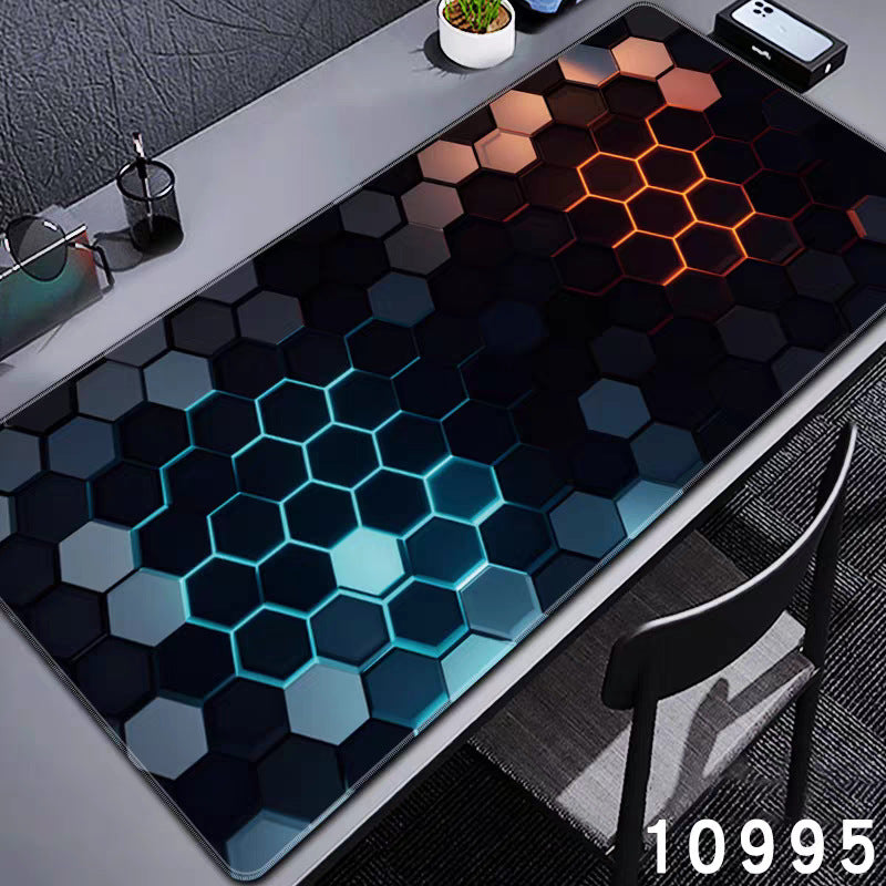 Digital Computer Gaming High End Desk Mat With Wrist And Elbow Pads Mouse Pad