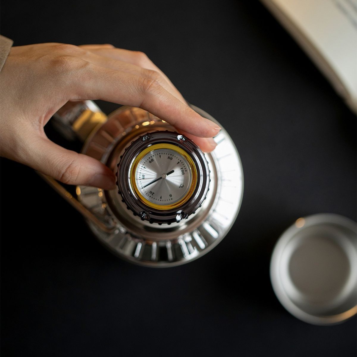 Smart Mechanical Watch-Style Teapot Large-Capacity Tea Maker