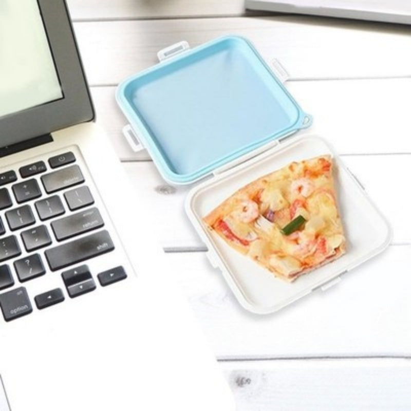 Sandwich Storage Box Reusable Leakproof Food Storage Blue
