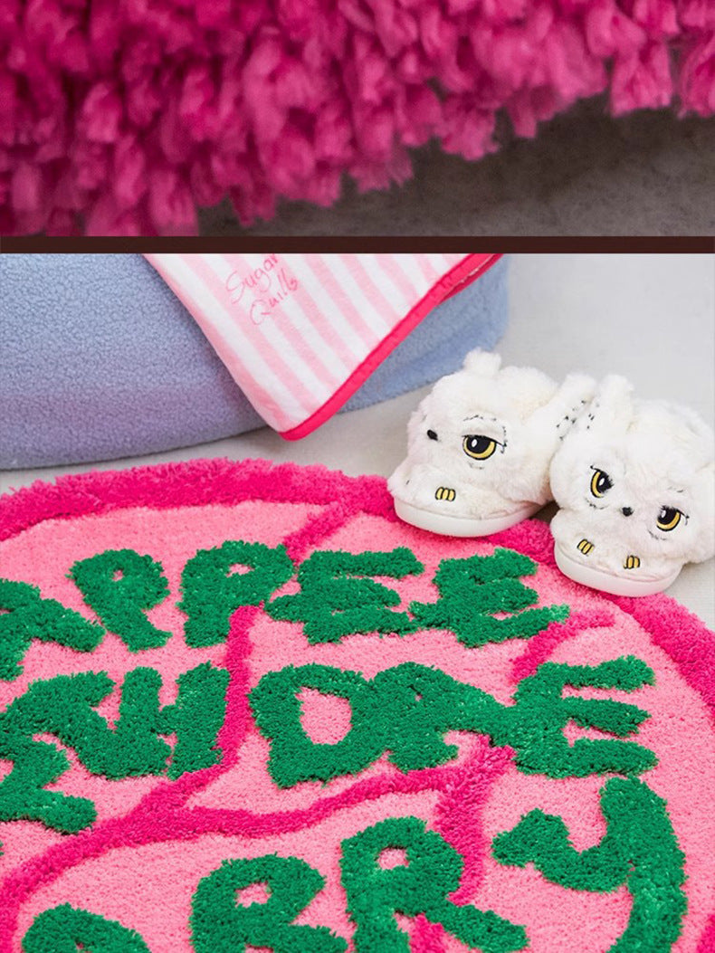 Cake Flocking Household Cooling Non-slip Carpet