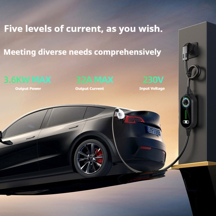 Portable Charging Station For New Energy Vehicles, Type 2 Charging Gun