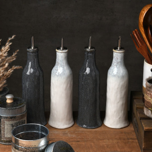 High Appearance Kitchen Retro Household Oil Bottle
