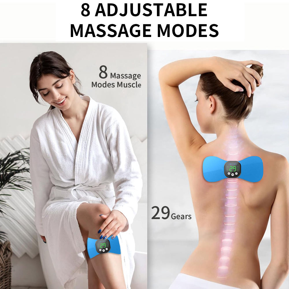 Cervical Pulse Massage Pad EMS Portable Electrotherapy