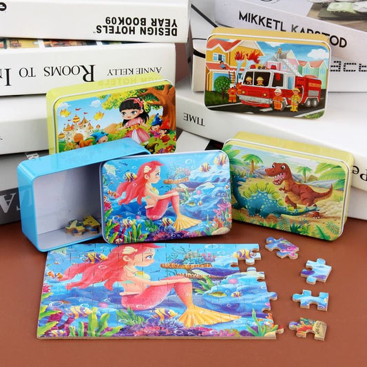 Flat Jigsaw Puzzle Children's Early Education Educational Toys
