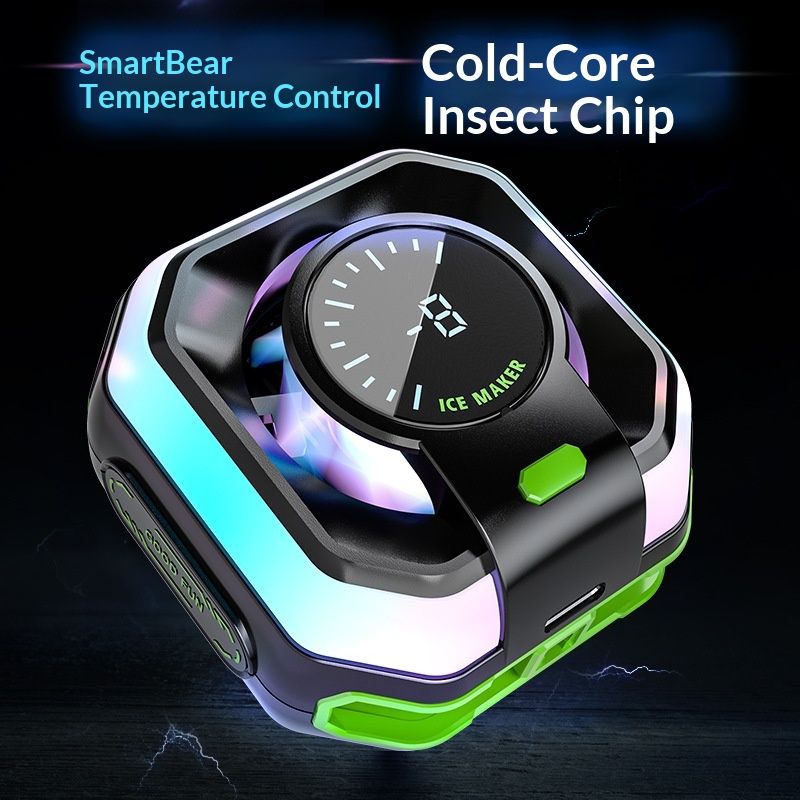 JS86 Semiconductor Cooling Magnetic Suction Phone Holder With Ice-Forming Function