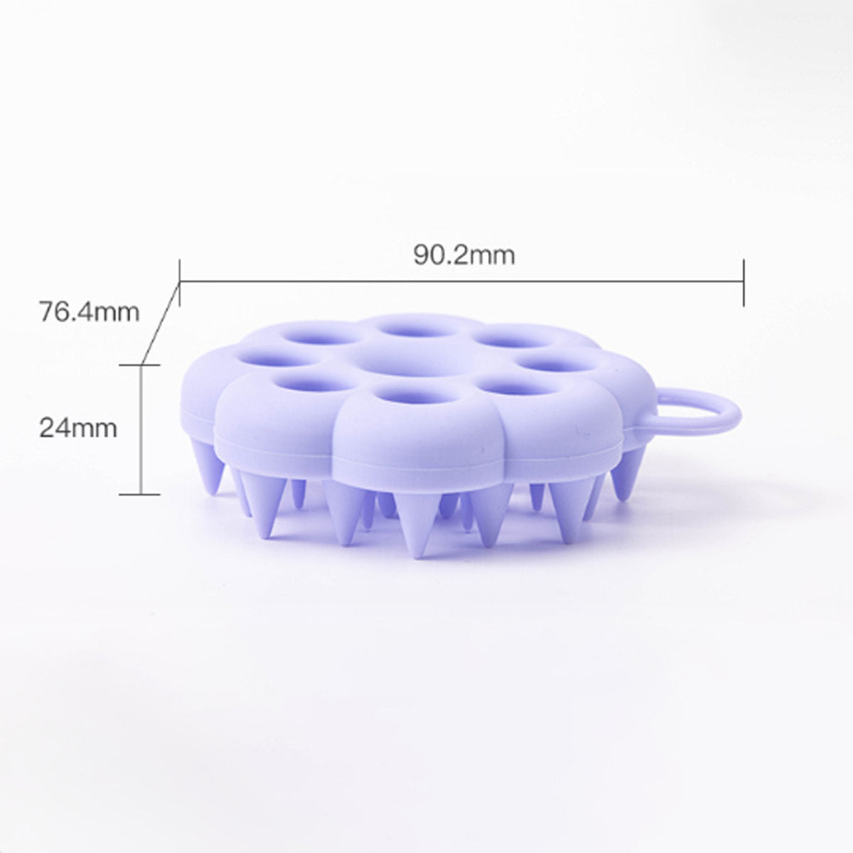 Pet Hair Care Device Silicone Hairdressing Tool Dry And Wet Dual Use Hair Wash Comb Fatigue Relief Massage Brush