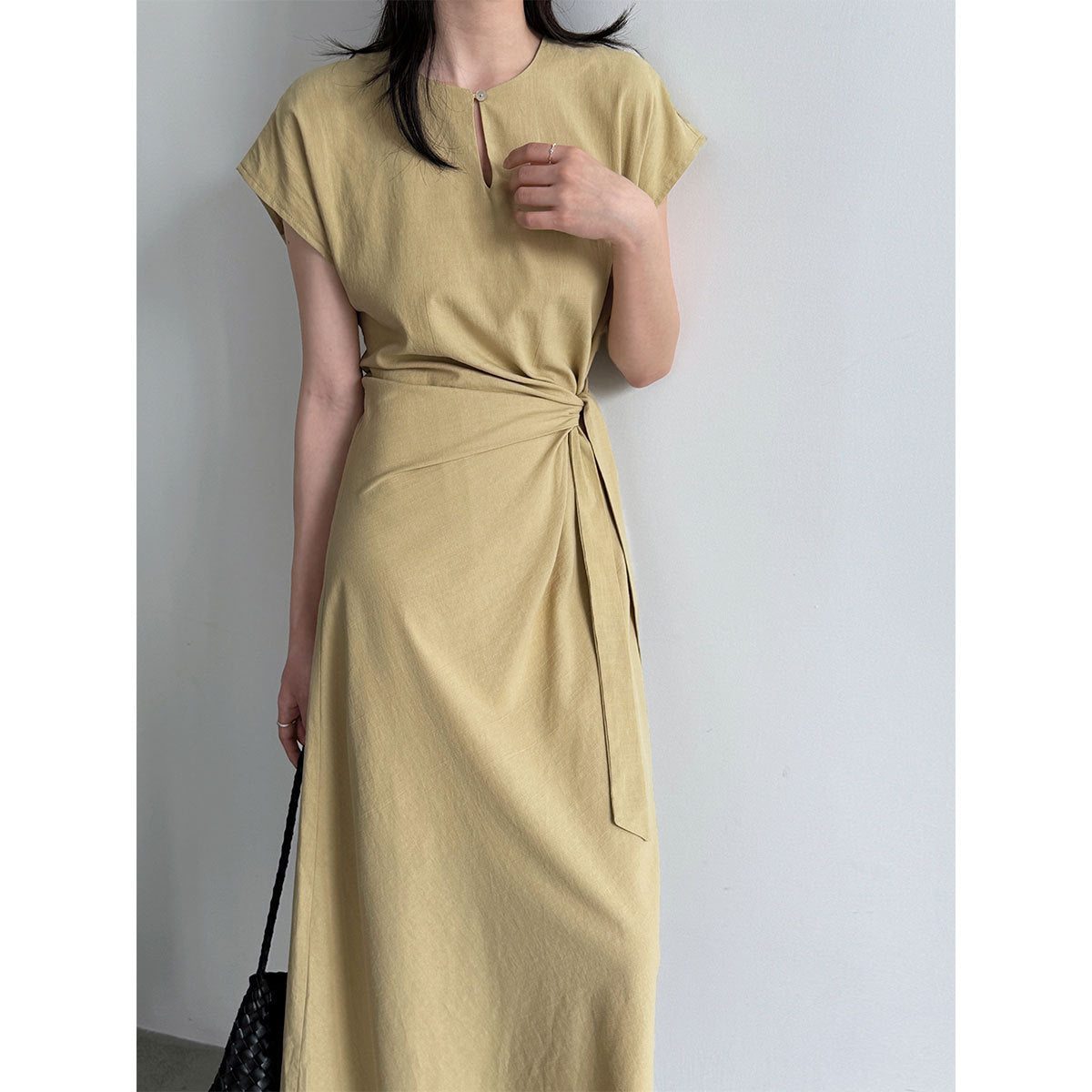 LUXI French-style Sophisticated Office Dress