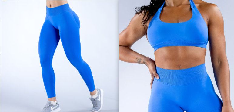 Pleating Hip Lift Low Waist Fitness Seamless Yoga Trousers