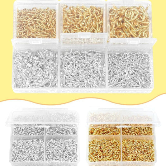Threaded Tack Nails Handmade Jewelry Accessories