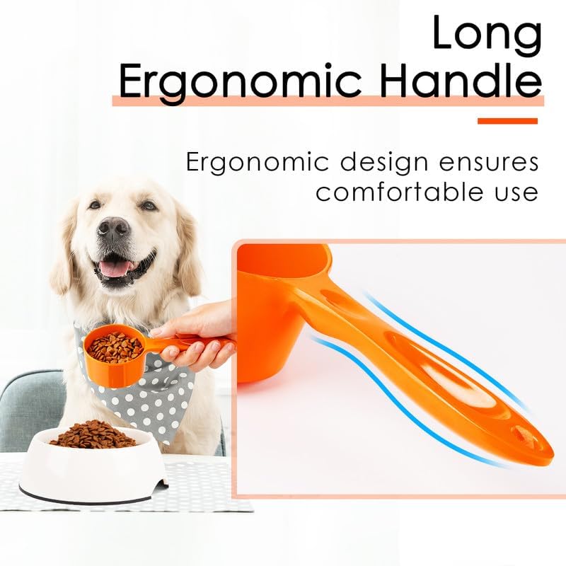 Dog Food Scoop For Container Measuring Scoop For Dogs Cats Birds And Rabbits Pet Food Feeding Scoop
