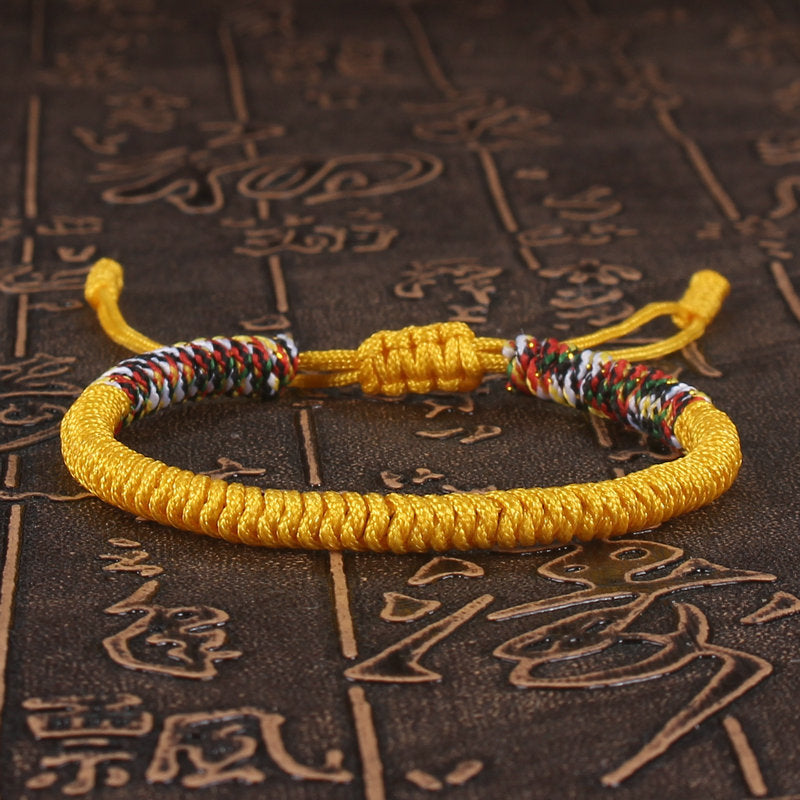 Best Seller In Europe And America Handmade Woven Jin Gang Knot Red Rope Bracelet