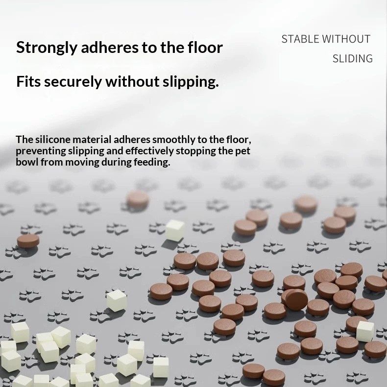 New Pet Silicone Non-slip Waterproof Placemat