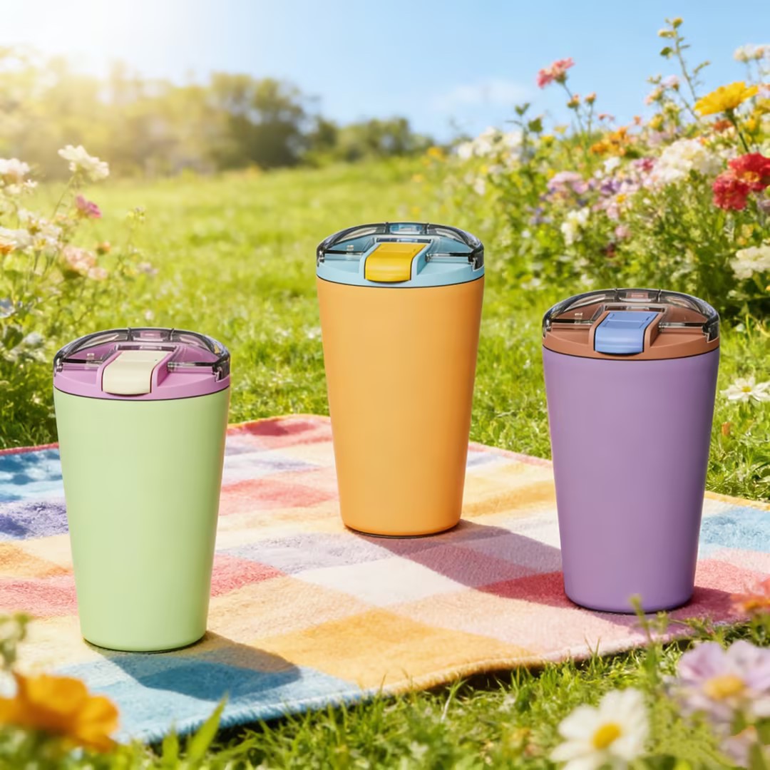 Office And Car Portable 304 Stainless Steel Insulated Cup