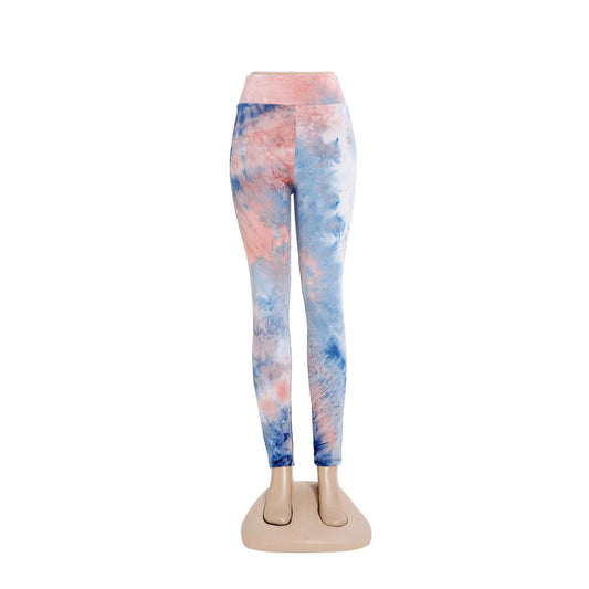 Europe And America Brushed Milk Silk Yoga Pants