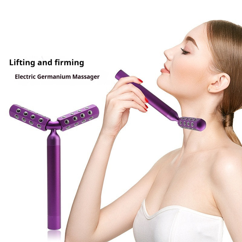 3d Vibration Germanium Particles Electric Rollers Massage Instrument