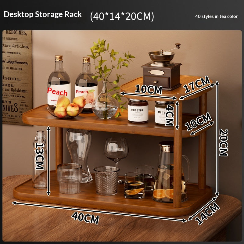 Tabletop Small Tea Set And Teacup Rack