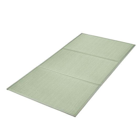 Japanese Tatami Mat, Twin Size Foldable Japanese Tatami Mattress( Natural Rush Grass), Japanese Floor Mattress With Non-Slip Backing & Fresh Scent, Futon Mattress For Sleeping Meditation Yoga