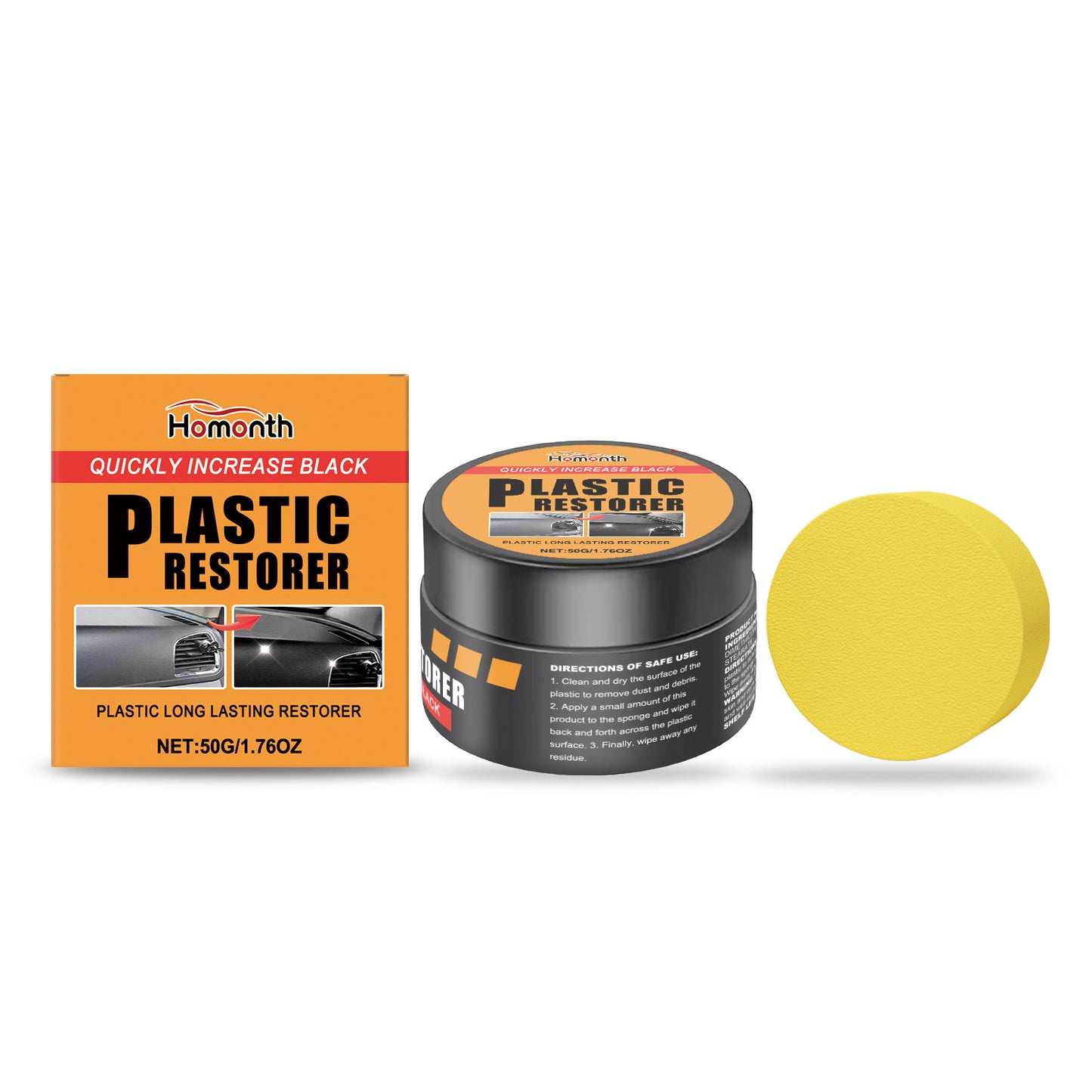 Car Interior Care And Refurbishment Cream For Cleaning And Removing Stains