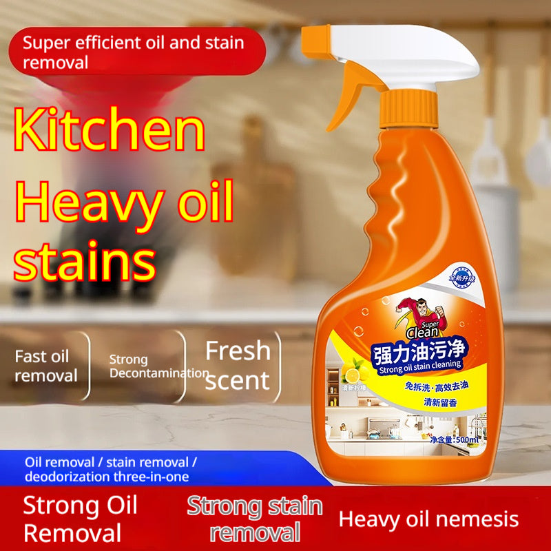 Kitchen Heavy-Duty Degreasing Foaming Cleaner For Stovetops And Range Hoods