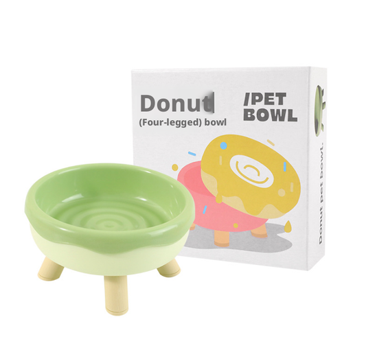 Pet food basin-green-1 piece