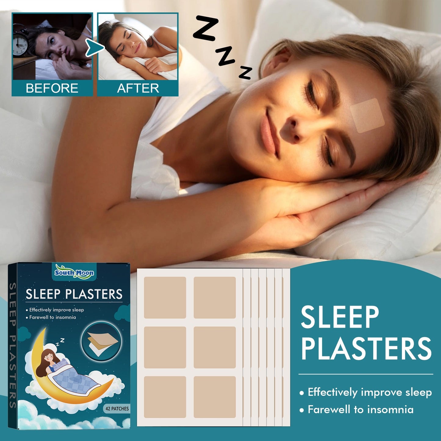 Mild Formula Nourishing Body Care Gentle Care Sleep Comfortable Nursing Adhesive Bandage