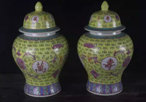 Tea Leaf General Jar Decorative Ornaments