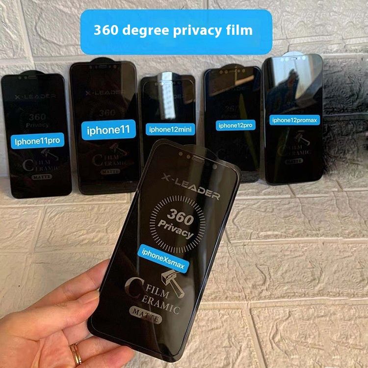 Privacy Tempered Film Four Sides Peep-proof Mobile Phone Film