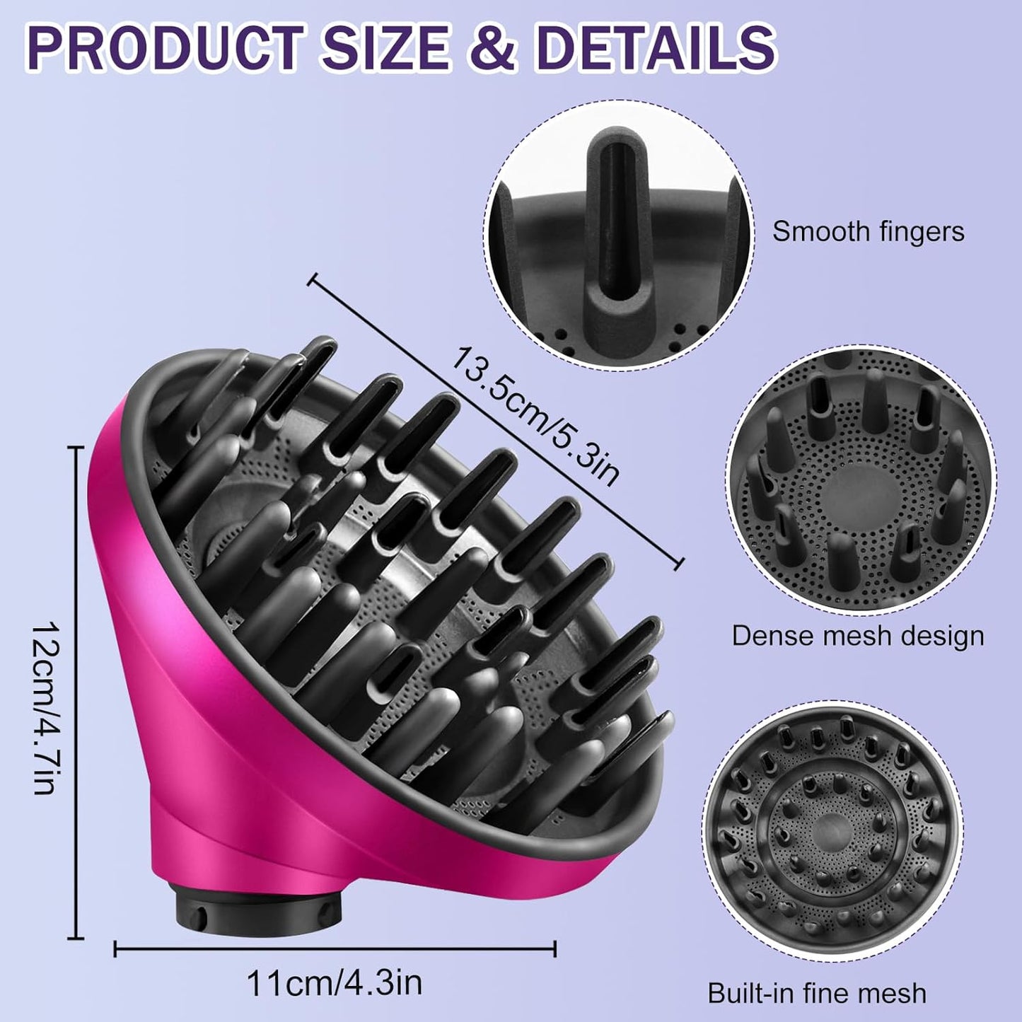 Suitable For Curling Iron Accessories, Pre-styling Rollers, And Round Brushes