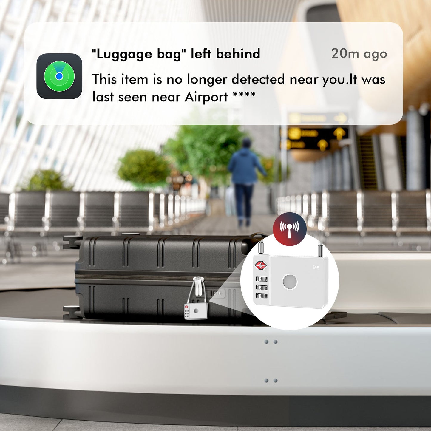 Luggage Smart Lock Material Metal