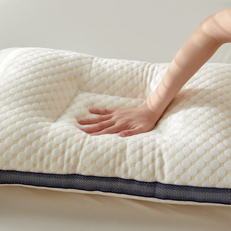 Water Cube Massage Bead Neck Care High Rebound Pillow For Students