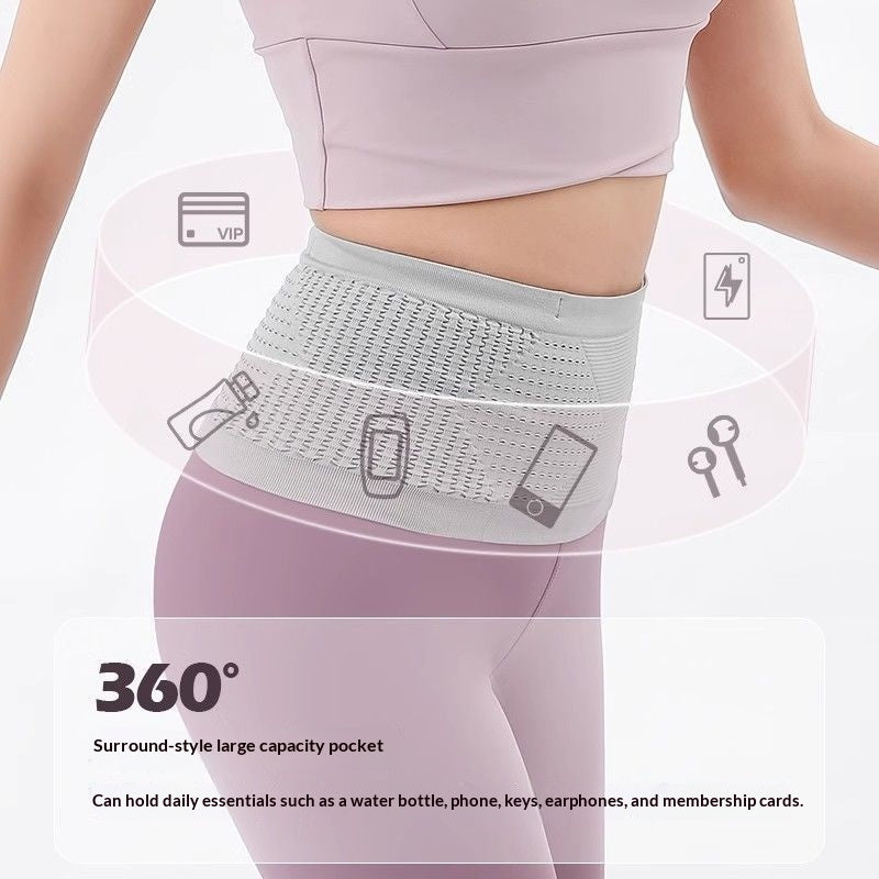 Sports Invisible Running Waist Bag Fitness Outdoor Phone Pouch